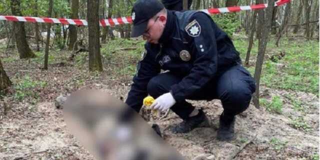 Вблизи Макарова возле позиций оккупантов нашли тело замученного мужчину