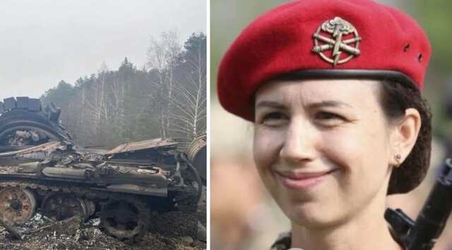 Татьяна Чорновол показала, как ударом из "Стугны" уничтожила вражескую БМП