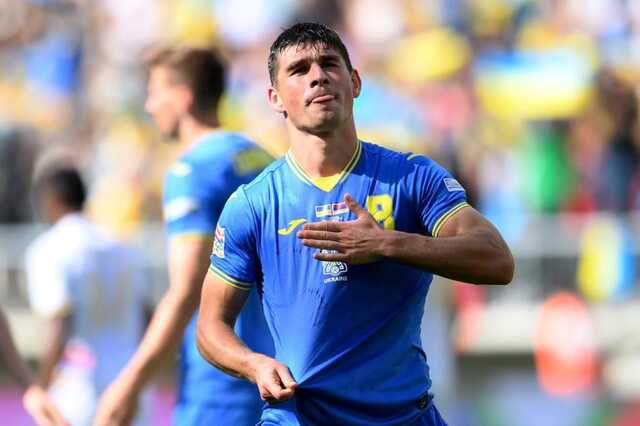 Сборная Украины разгромила Армению и возглавила группу Лиги наций