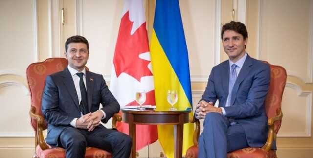 Зеленский обсудил с Трюдо усиление военного сотрудничества