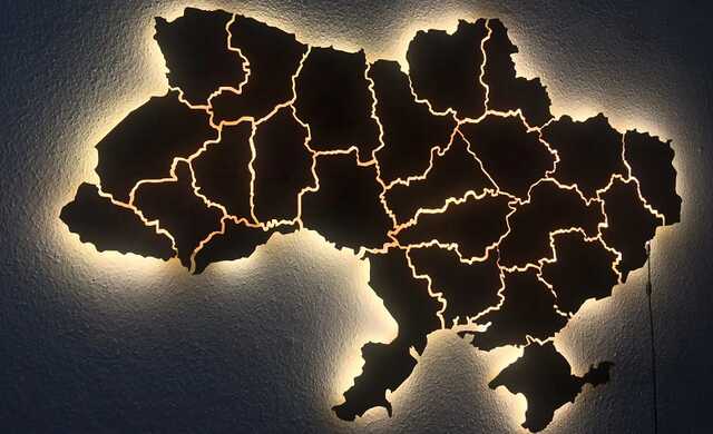 Бесплодные мечты: в России показали карту желаемого оккупантами раздела Украины