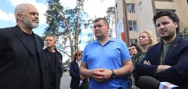 В Украину прибыли премьеры Черногории и Албании и посетили Ирпень