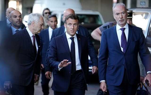 В Киеве звучит воздушная тревога во время визита Макрона, Шольца и Драги