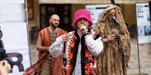 На концерті в Амстердамі Kalush закликав провести Євробачення-2023 в Україні