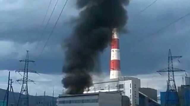 В Бурятии пылает электростанция – часть региона без света