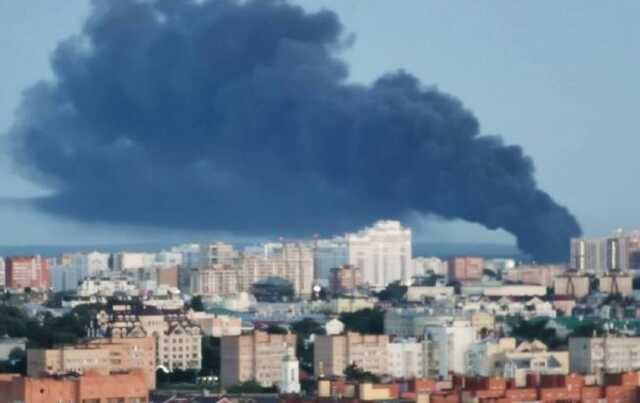 В России под Рязанью разбился Ил-76: есть раненые и погибшие