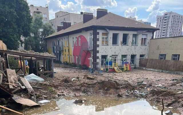 У київський дитячий садок, по якому ракетами вдарила Росія, ходила донька Притули