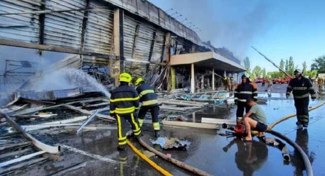 Ракетный удар по ТЦ Кременчуга: десятки раненых, есть погибшие