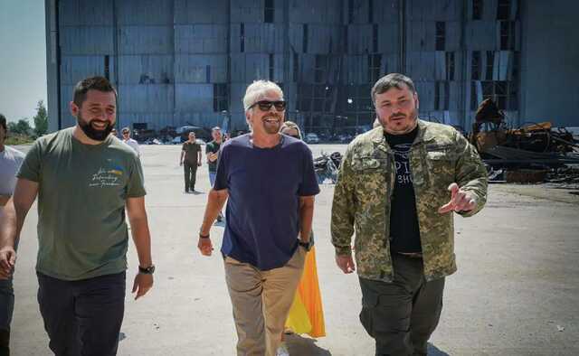 Украина прорабатывает проект строительства новой «Мрии». Ричард Брэнсон готов помочь