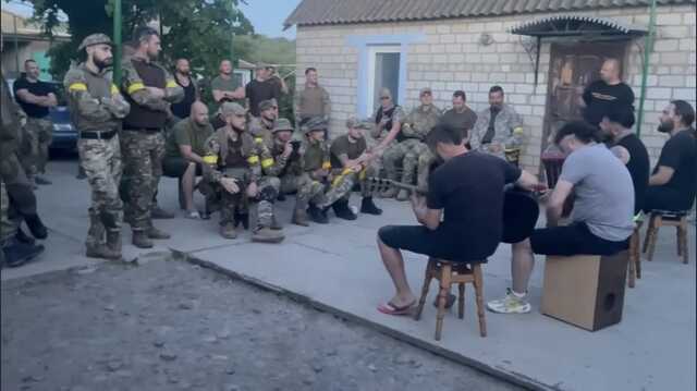 Kozak System устроили концерт для украинских защитников прямо на фронте