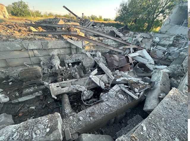 Оккупанты ракетами обстреляли Константиновку