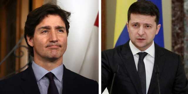 Зеленский обсудил с Трюдо ужесточение санкций против России