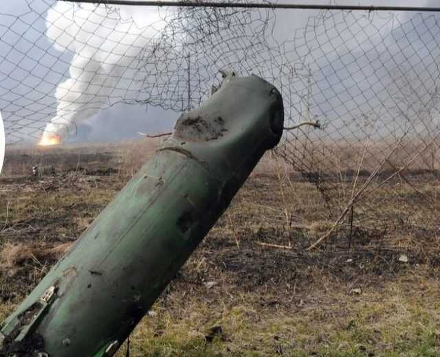 На Херсонщині 4 ракети вибухнули над позиціями окупантів, які їх запустили