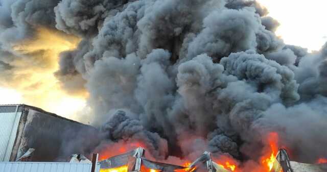 У порту Рені на Дунаї спалахнула пожежа