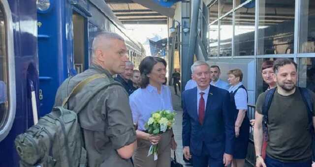 В Киев приехала первая леди Литвы