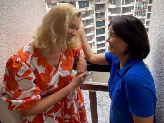 Кава на уламках скла: Лідія Таран вперше з початку війни повернулася до Києва