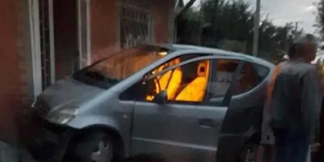 Необычное ДТП: пьяный оккупант врезался на авто в магазин