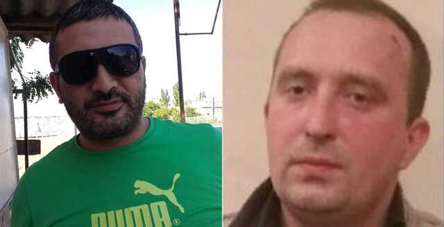 Бабкен Григорян (ліворуч) та Мамука Кіріа