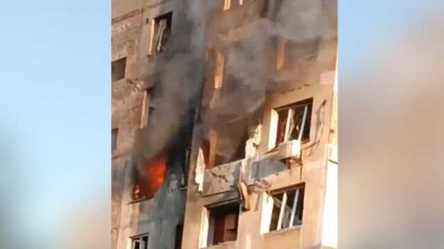 В Алчевске назвали число пострадавших, после того, как снаряд попал в девятиэтажку