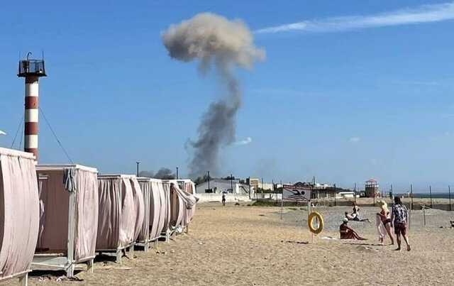 Российская сторона назвала причину взрывов в Крыму