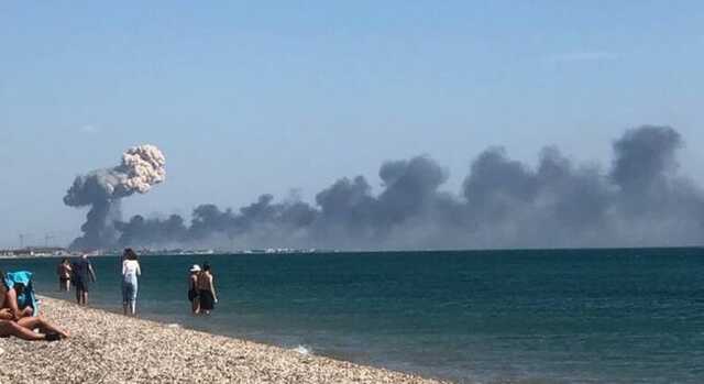 Після вибухів у Новофедорівці біля Кримського мосту утворилися затори