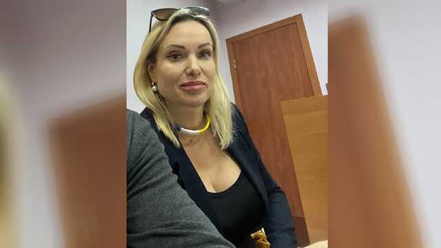 К экс-редактору "Первого канала" Марине Овсянниковой пришли с обыском