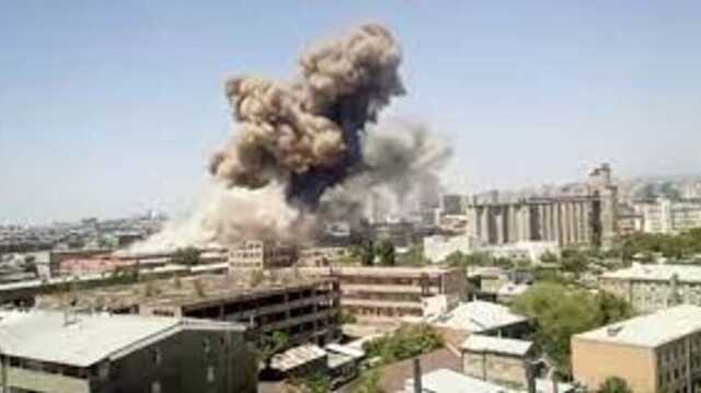 Після вибухів на складі феєрверків у Єревані кількість загиблих збільшилась до шести