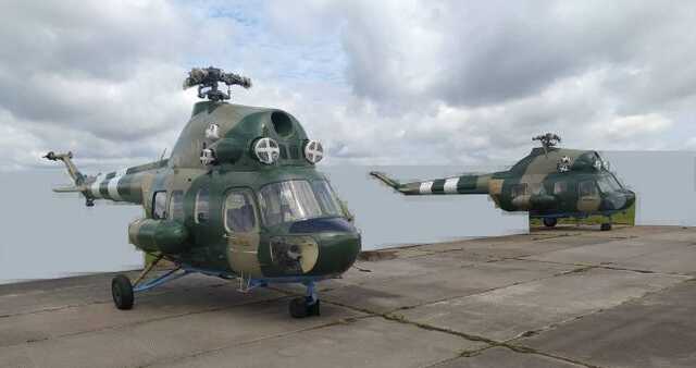 Україна отримала від Латвії чотири гелікоптери
