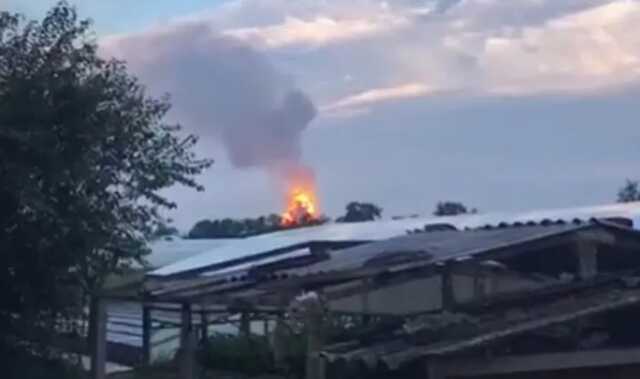 Момент вибуху в окупованому Криму потрапив на відео: Аксьонов терміново виїхав на місце