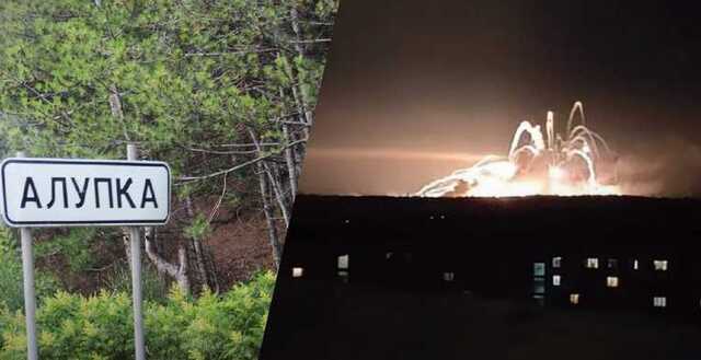 В море у Алупки – взрыв и видны вспышки, – Чубаров