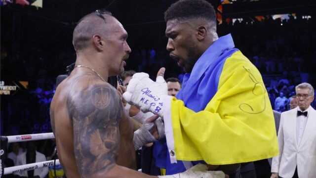 "Неприємний осад": британський чемпіон розкритикував Джошуа за поведінку після бою з Усиком