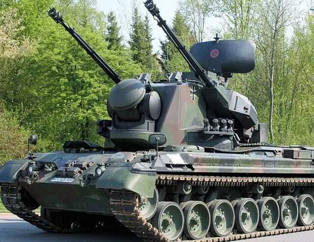 Німеччина передала Україні п’ять ЗСУ Gepard і радар для виявлення артилерії COBRA