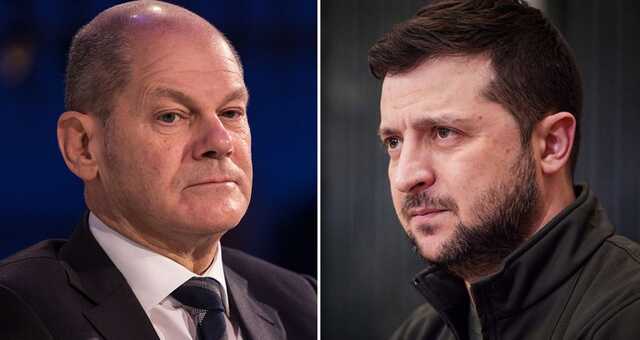 Зеленський обговорив з Шольцем "широкий список тем"