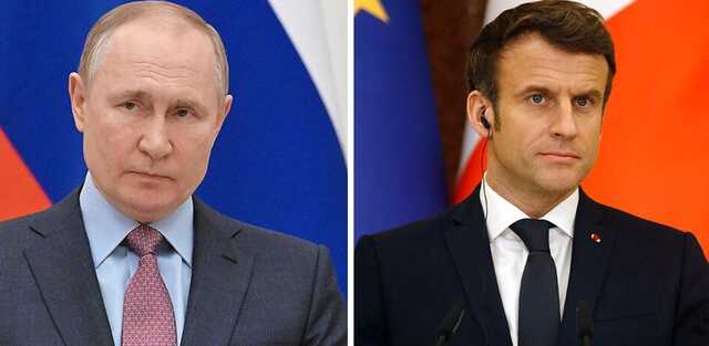 Макрон закликав Путіна закінчити війну та розпочати переговори з Україною