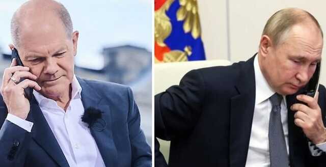 Путин по телефону пообещал Шольцу, что Россия будет надёжным поставщиком энергоресурсов