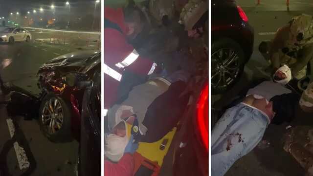 В сети появились возможные кадры с места ДТП с Зеленским