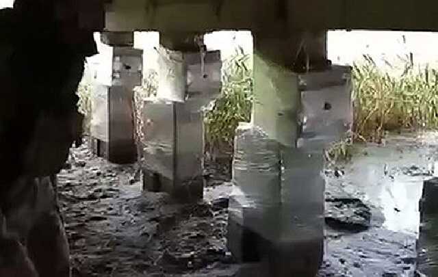 У Балаклії з мосту зняли 400 кг вибухівки