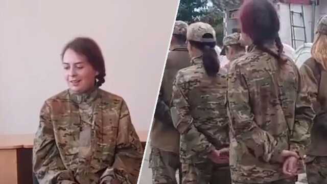 "Пташка" жива! Окупанти показали відео з медикинею "Азовсталі" Катериною Поліщук з російського полону