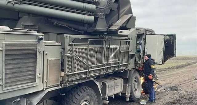 Російський "Панцир" влаштував окупантам "дружній вогонь"