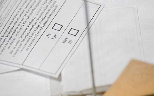 "Референдум" у Запорізькій області відвідали менше відсотка мешканців