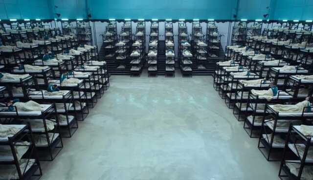 "Гра в кальмара" по-російськи: з’явилося відео з бази мобілізованих окупантів