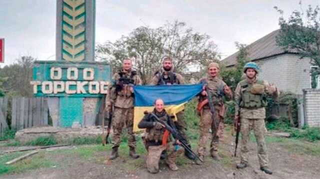 Українські війська увійшли до Торського, через яке відходили росіяни з Лиману