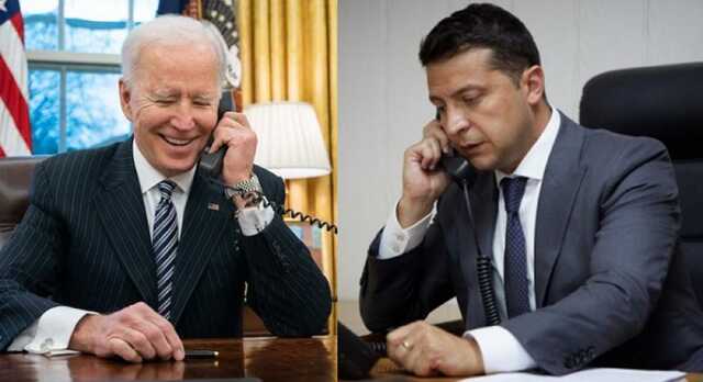 Байден провел переговоры с Зеленским, - CNN