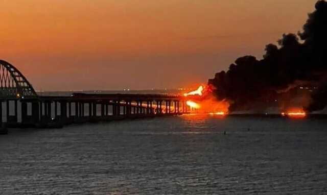 Став відомий маршрут фури, яка могла вибухнути на Кримському мості