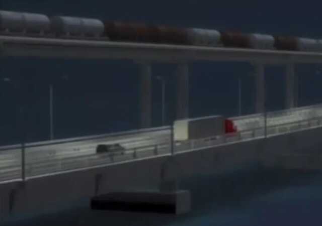 Роспропаганда показала реконструкцію вибуху на Кримському мосту: вихваляються, що рух повністю відновлено