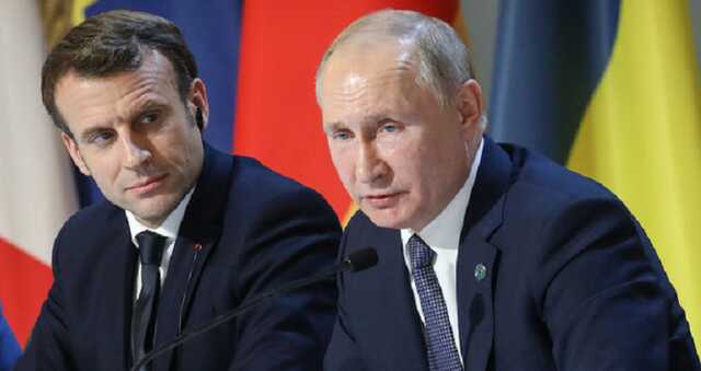 Макрон хоче розмовляти з Путіним навіть після масових обстрілів України