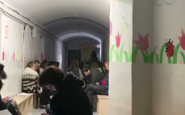 У Тернополі під час повітряної тривоги співали Марш українських націоналістів