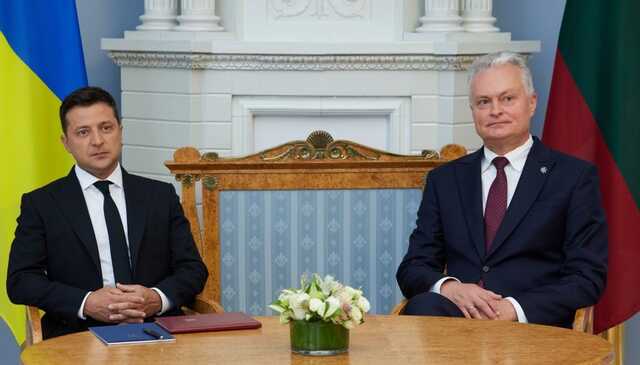 Зеленський зателефонував президенту Литви