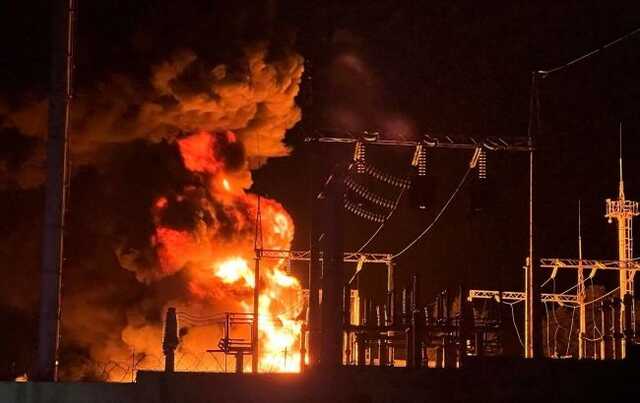 В Белгороде прогремели взрывы и начался пожар на подстанции