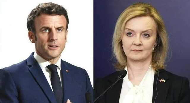 Трасс з Макроном обговорила останні атаки Росії на Україну